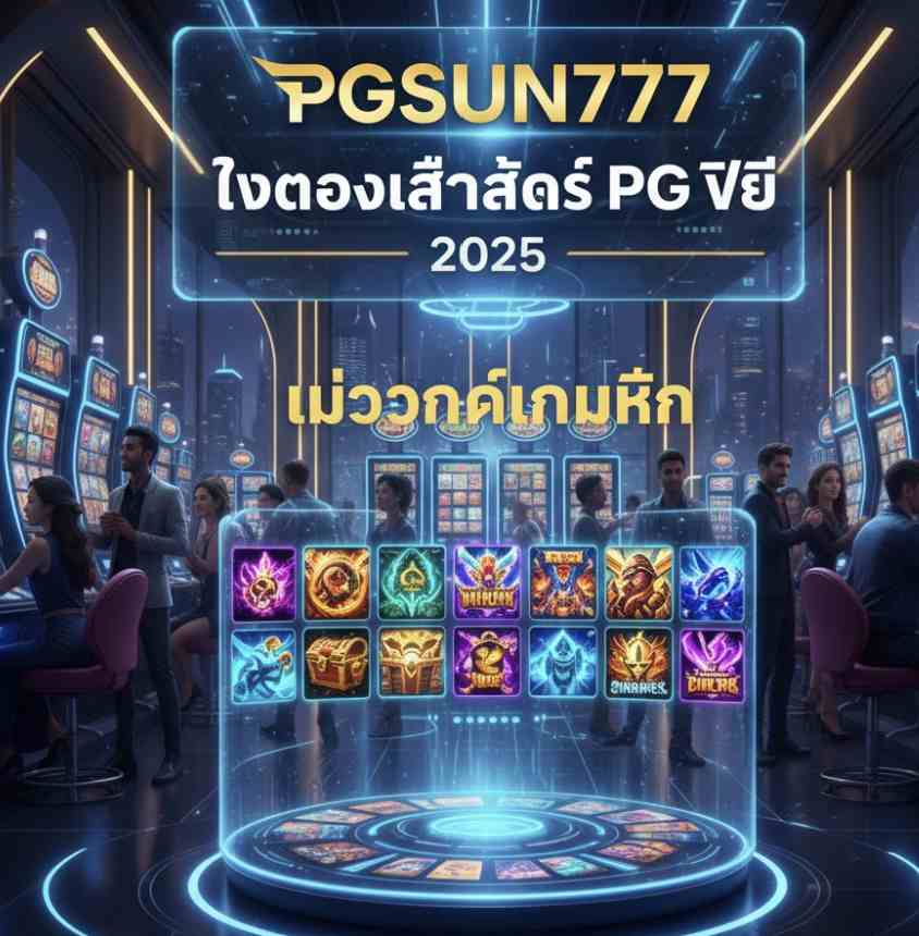 PGSUN777 ทดลองเล่นสล็อต PG