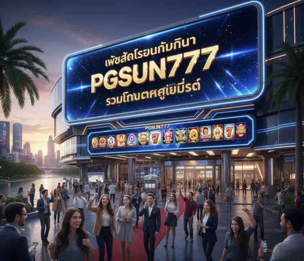 PGSUN777 เว็บสล็อตอันดับหนึ่ง