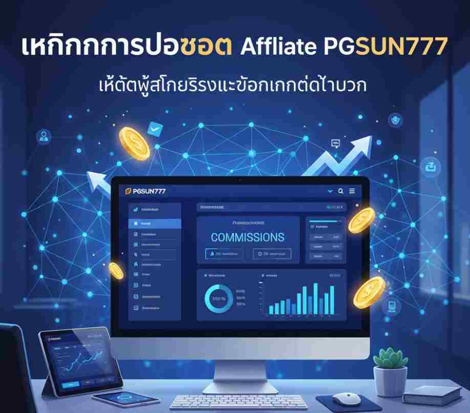 Affiliate PGSUN777 ให้ได้ผู้เล่น